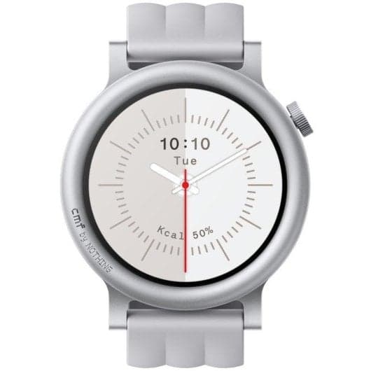 Smartwatch CMF by Nothing Watch 3 Pro Pantalla AMOLED 1.43", GPS doble banda, 13 días duración batería Gris Claro