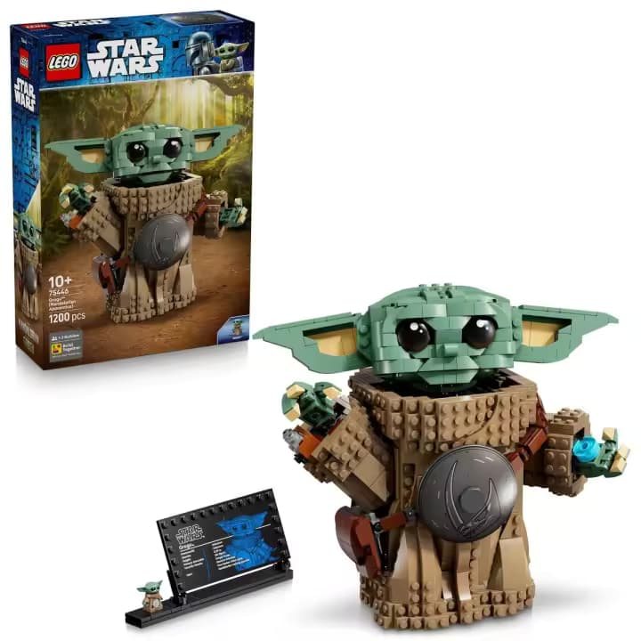 LEGO 75446 Star Wars Grogu (Aprendiz de Mandaloriano) - Figura articulada cupón 20 euros