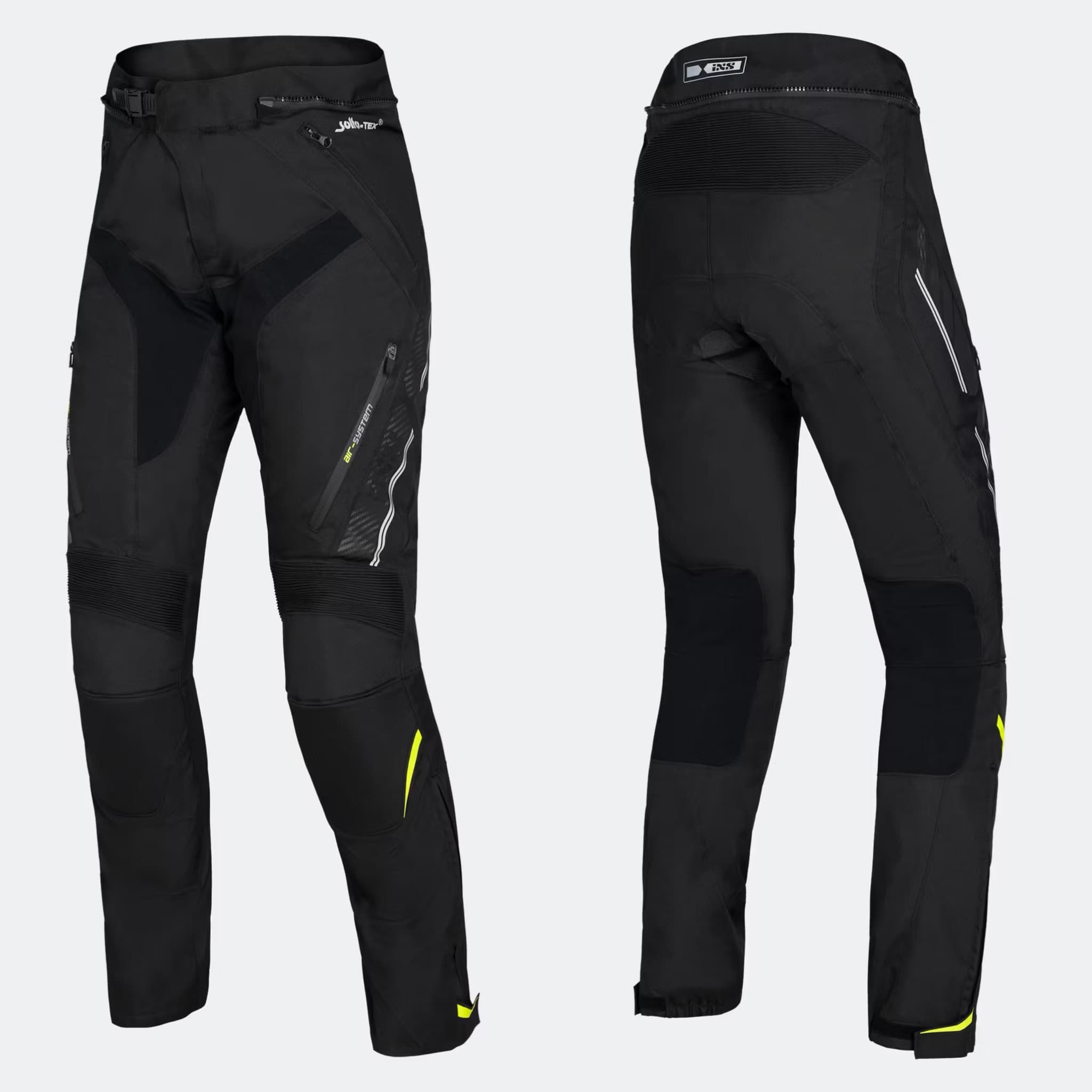 Pantalón de moto touring IXS Carbon-ST | Clase AA + Rodilleras Nivel 2 | Impermeables | Tallas de S a 5XL