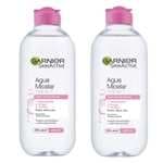 2 x 400 ml Agua micelar Garnier