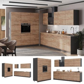 Cocina modular completa Vicco Fame-Line 460 cm (12 módulos) con Envío Gratis