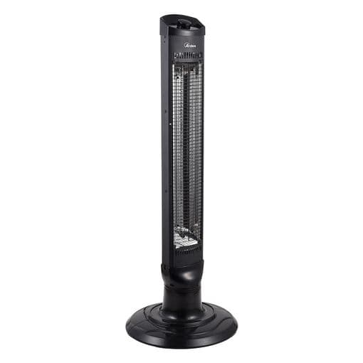 Calefactor Eléctrico Interior Negro 1000 W