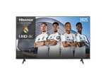 TV LED 50" - Hisense 50A6Q, UHD 4K, Quad Core/MT9603, IA 4K Upscaler, Modo Juego Plus, Control por voz, Negro