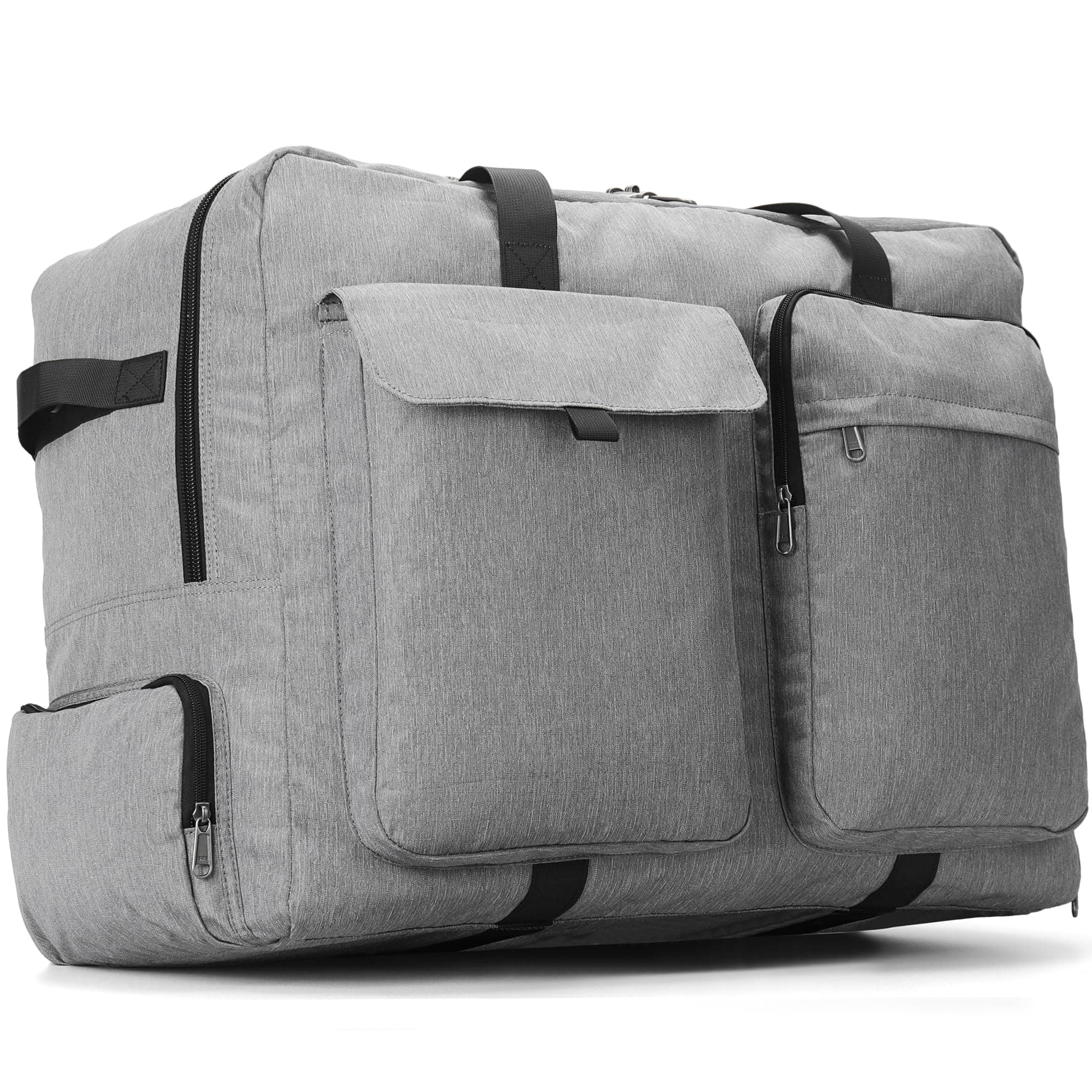 Bolsa de Viaje Plegable 100L con Compartimento para Zapatos, Resistente al Agua y al Desgarro.