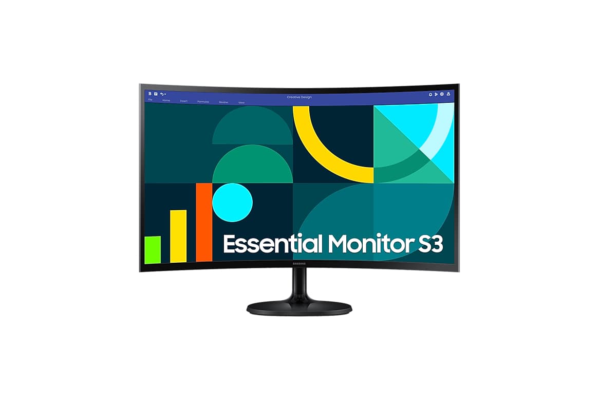 Samsung Monitor Curvo 27” Essential S3 S36GD FHD 100Hz