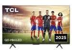 TV QD-Mini LED 50" - TCL 50C6KS, 4K HDR Premium 1000nits, FALD, Smart TV con Google TV, Dolby Vision IQ·Atmos, 144Hz