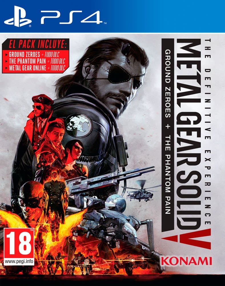 PS4 Metal Gear Solid V: The Definitive Experience – Ground Zeroes + The Phantom Pain + Metal Gear Online