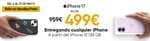 iPhone 17 256 GB por 499€ entregando un iPhone a partir del iPhone 13 128 Gb