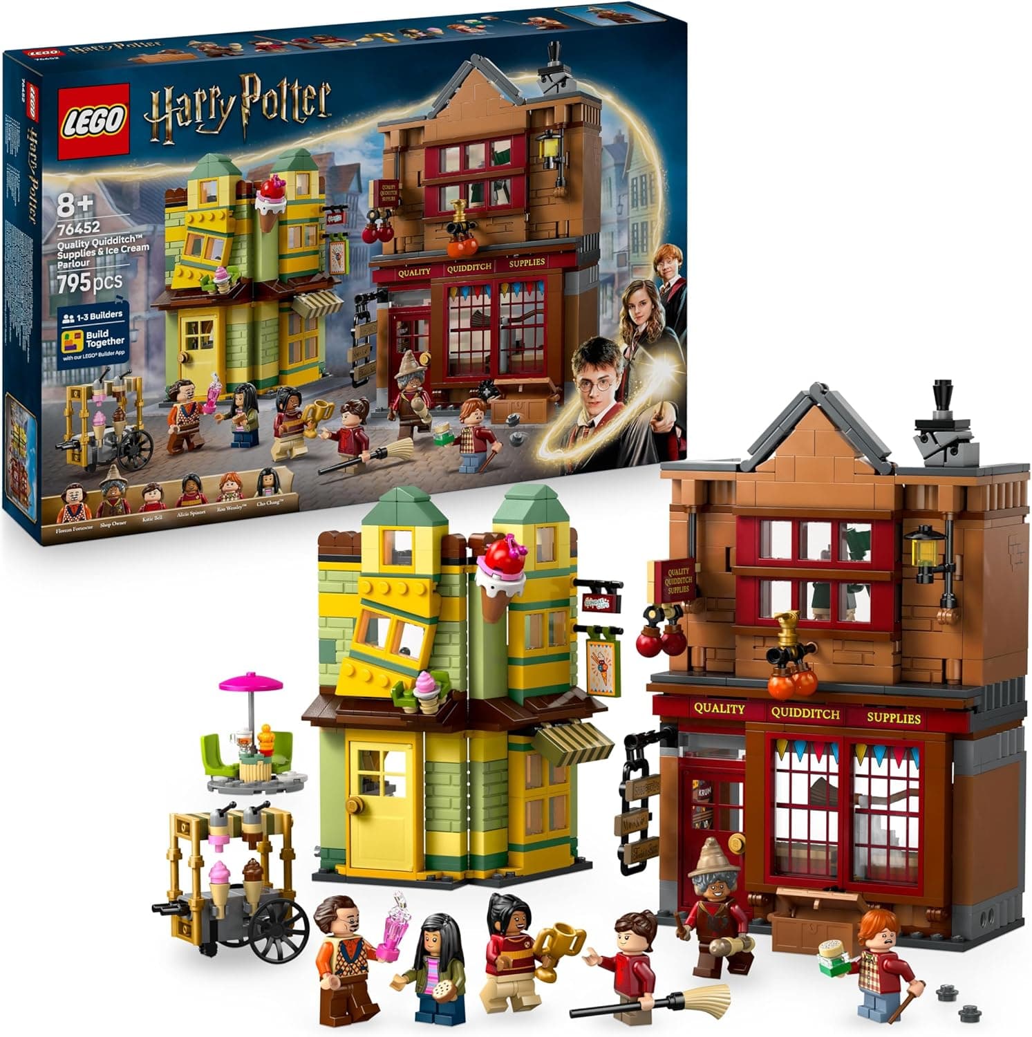LEGO Harry Potter Artículos de Calidad para Quidditch y Heladería