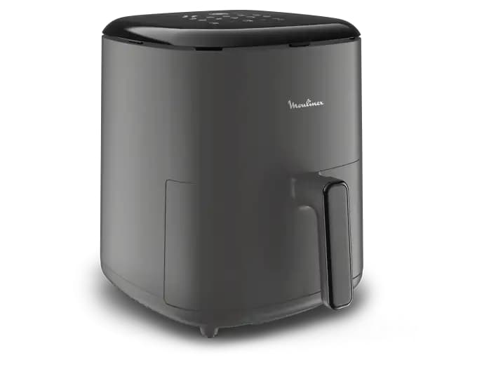 Freidora de aire - Moulinex Easy Fry Max 5L EZ245H,1500 W, 200 °C, 10 Programas, Tecnología Extra-Crisp, Temporizador, Panel Táctil LCD