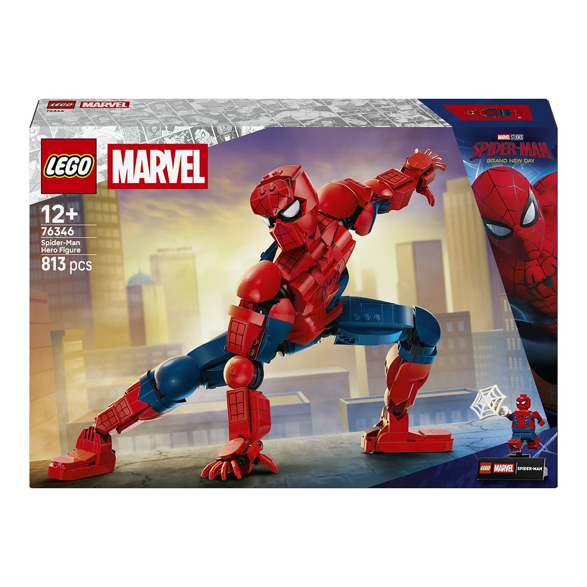LEGO Marvel Figura de Héroe Spider-Man 76346 + sorteo viaje a Nueva York para 2