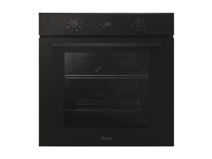 Horno - Haier H6 ID2P3T1HTB, Multifunción, Limpieza hidrolítica, 78 l, Wi-Fi hOn, 60 cm, Negro