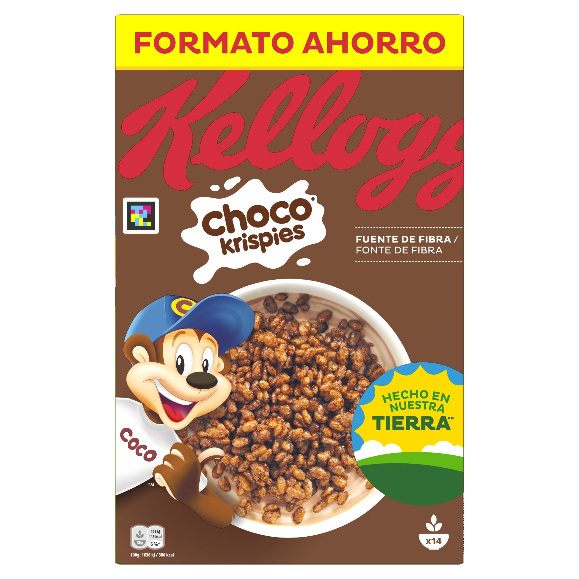 Kellogg's Choco Krispies Cereales 420 gr aplicando cupón 0.30