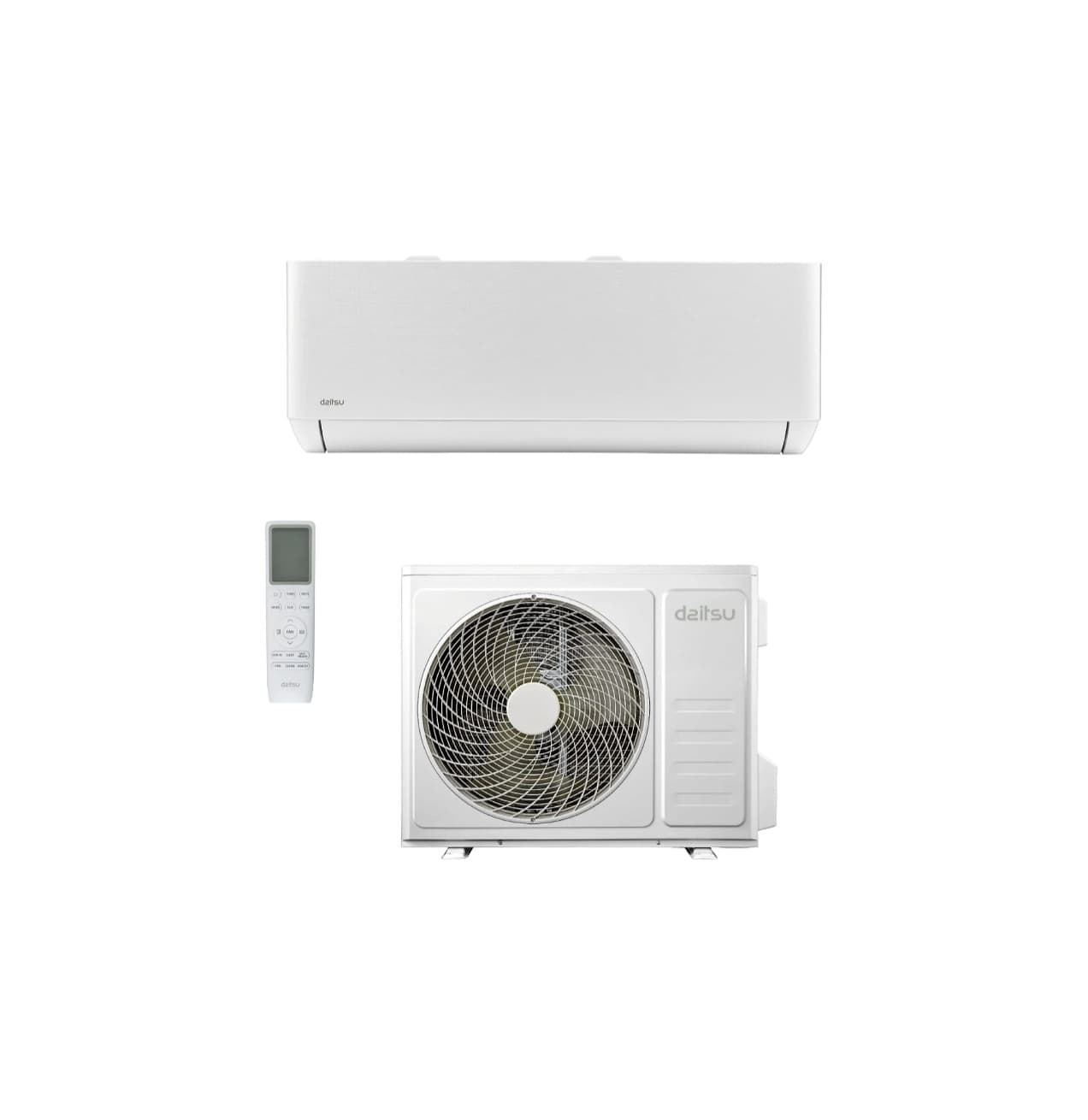 Aire acondicionado Split 1 x 1 - Daitsu Mural Artic Plus DS-12KTP-6, 3009 fg/h, Wi-Fi , Eficiencia Energética A+++