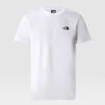 The North Face Camiseta de hombre Simple Dome (XS en negro y XXL en blanco)