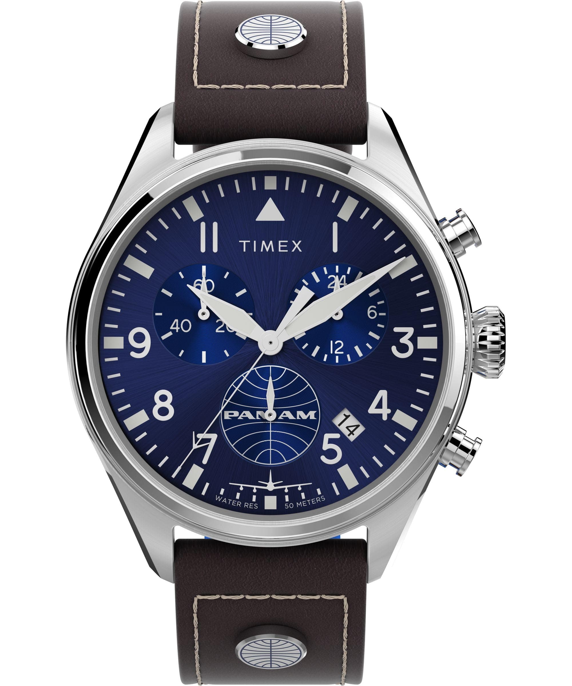 Reloj Timex x Pan Am Chronograph TWG030000 42 mm – Un reloj con historia (PRECIO CLIENTES PRIME)