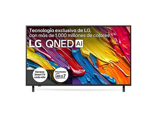 TV QNED 55" - LG 55QNED82A6B, UHD 4K, Procesador Inteligente α7 AI Processor 4K Gen8 - Descuento adicional en Carrito
