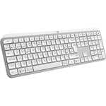 Logitech MX Keys S Teclado Inalámbrico Perfil Bajo - Gris claro