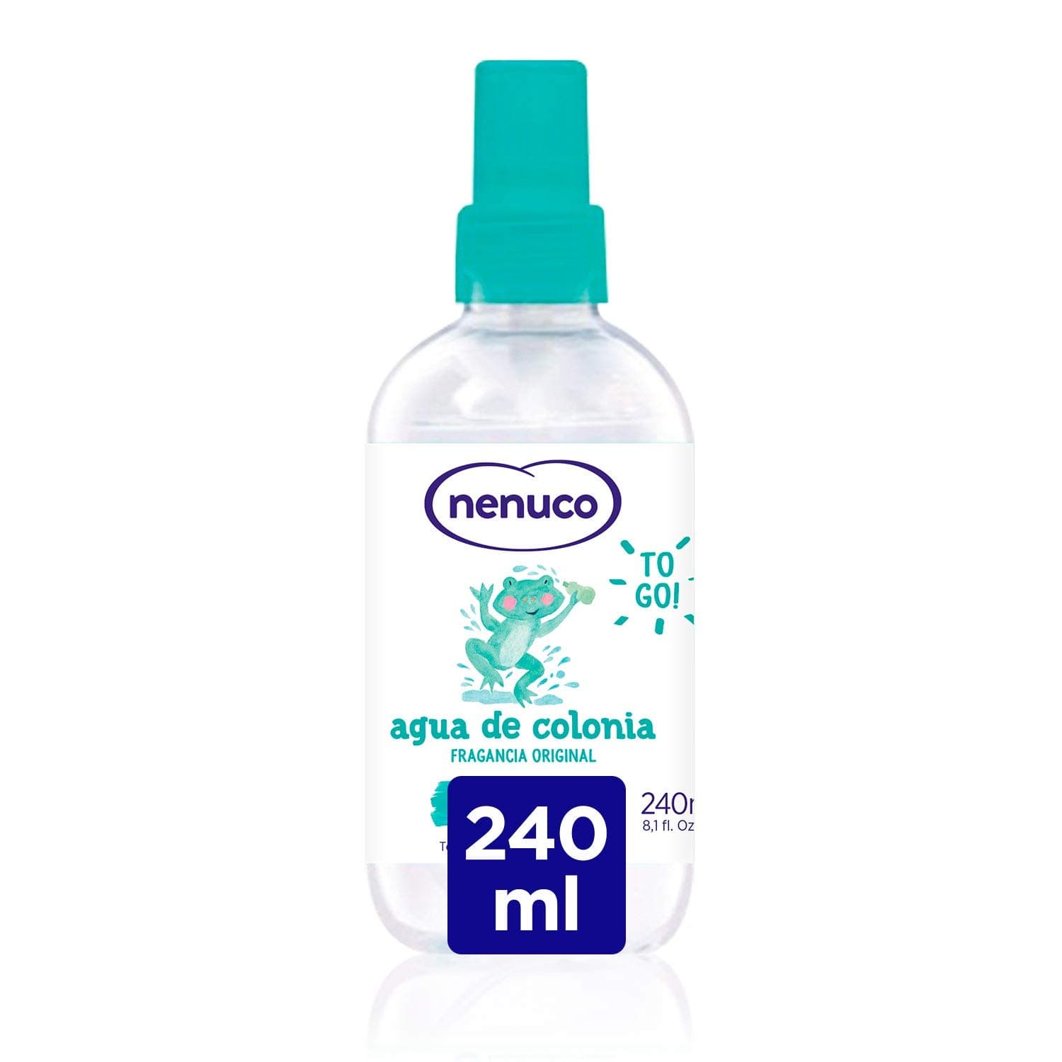 Nenuco Agua de Colonia recomendado para bebés, fragancia original - formato spray 240 ml