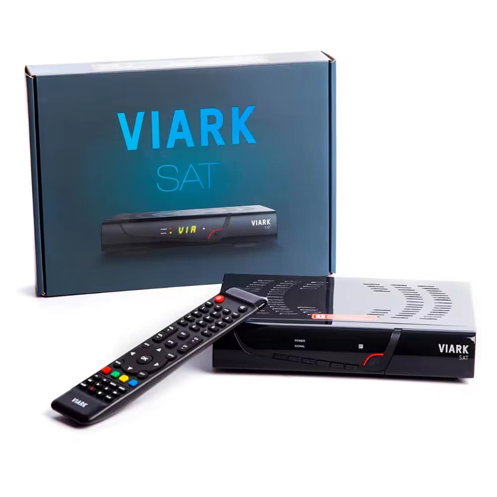 Viark SAT Viark SAT (FULL HD) (Viark SAT 4K por 128€) Receptor Satélite decodificador con Wifi, (Desde España)