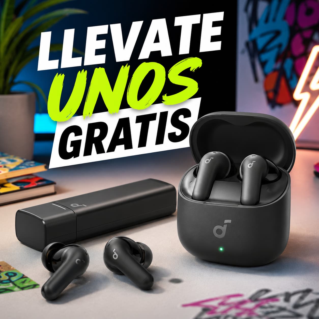 Soundcore Anker P42i, Auriculares Bluetooth con ANC, 56h, IP55 + Soundcore A30i de Anker con Cancelación de Ruido (ANC)