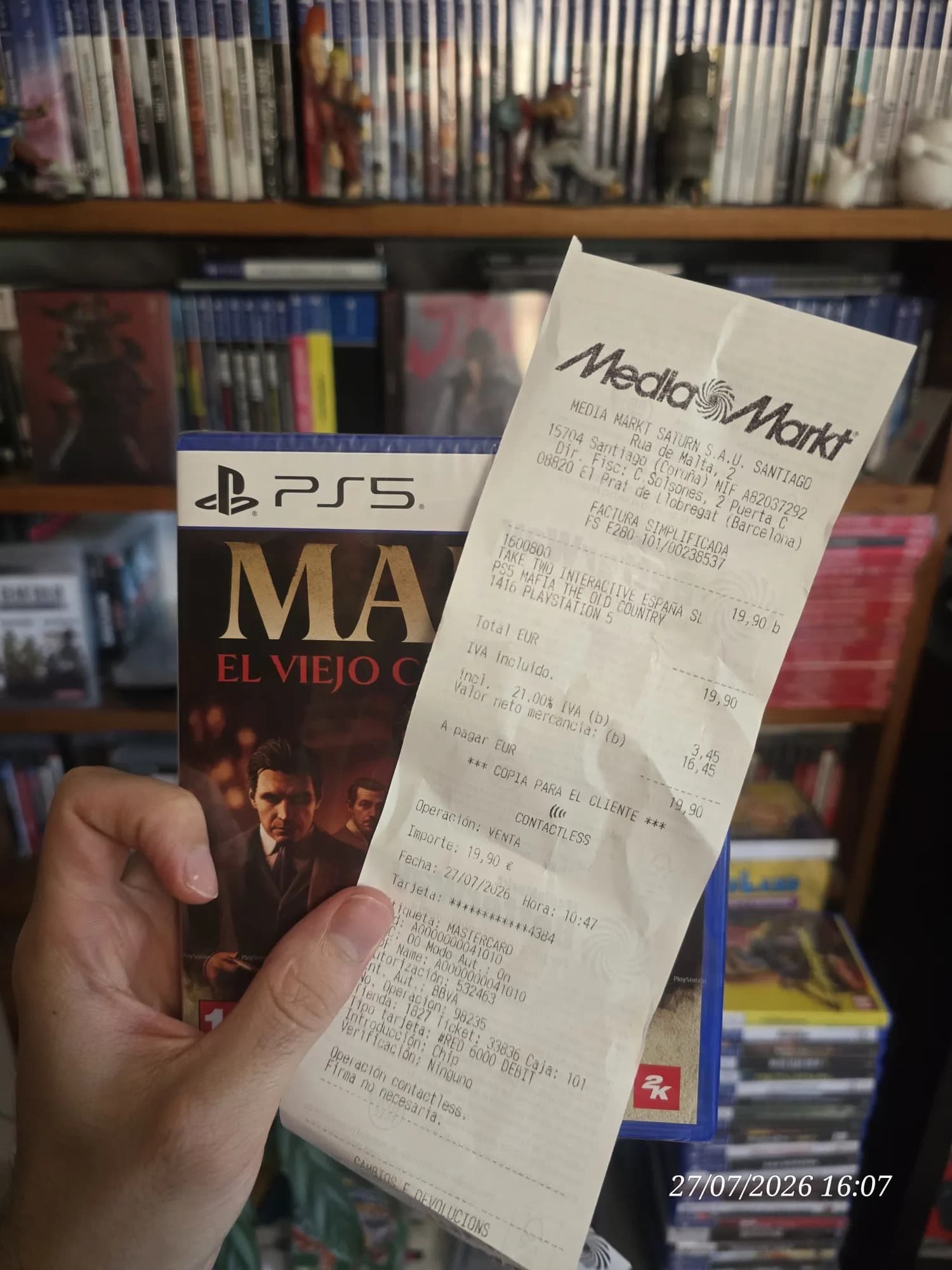 Mafia The old country PS5 (mediamarkt Santiago de compostela)