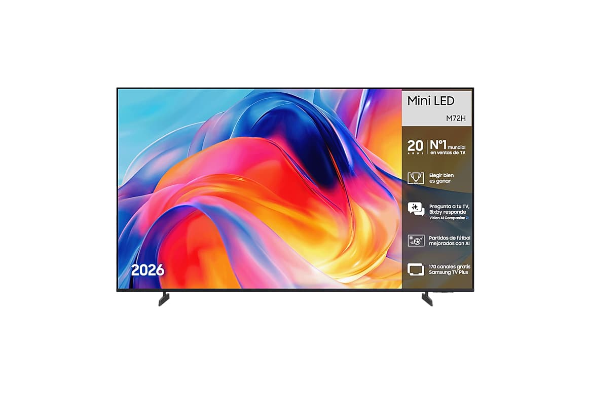 TV 65" Mini LED M72H 4K Samsung Vision AI Smart TV 2026