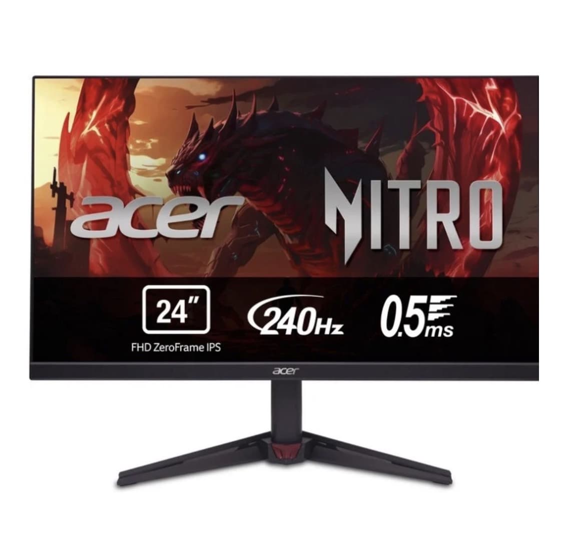 Monitor Acer Gaming Nitro VG240YW3 23,8" FullHD 240Hz IPS 0,5ms FreeSync Premium Altavoces