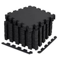T-LoVendo Suelo Esterilla de Gimnasio, Tatami, para Ejercicio en Casa, Maquinas de Deporte, Set de 18 piezas de Protección Desmontables