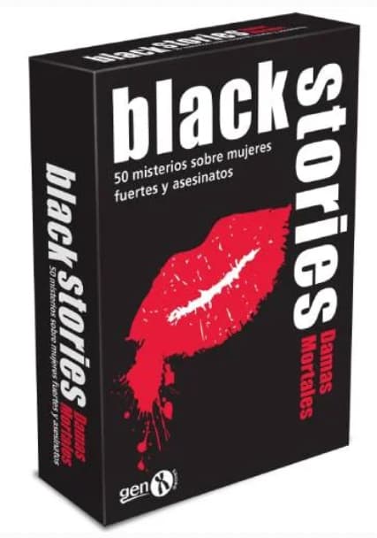 Black Stories - Damas mortales. Juego de cartas.