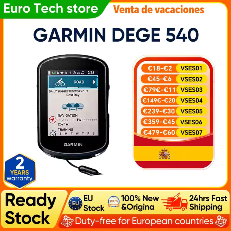 Ciclocomputador Ciclismo Garmin Edge 540