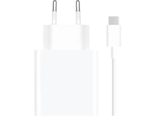 Cargador móvil - Xiaomi 67W Charging, 67W, USB-C, Blanco