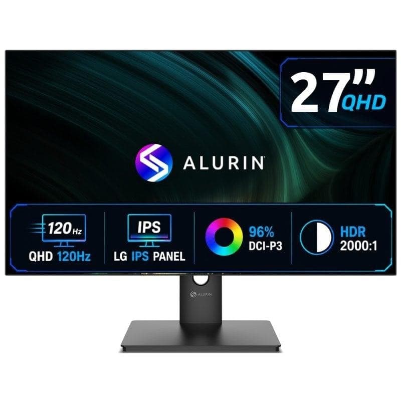 Monitor Alurin CoreVision 27" IPS QHD 120 Hz