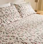 Basics El Corte Inglés Juego de sábanas con bajera franela Garda cama 90 cm