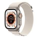 Smartwatch Apple Watch Ultra 49mm Titanio Refurbished Correa Amarilla - Seminuevo (2años de garantia)