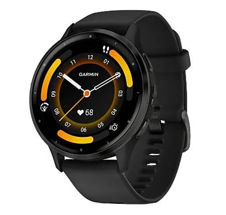 Reloj Deportivo Garmin Venu 3 (45 mm, GPS, AMOLED, EGC, llamadas y música, Negro)