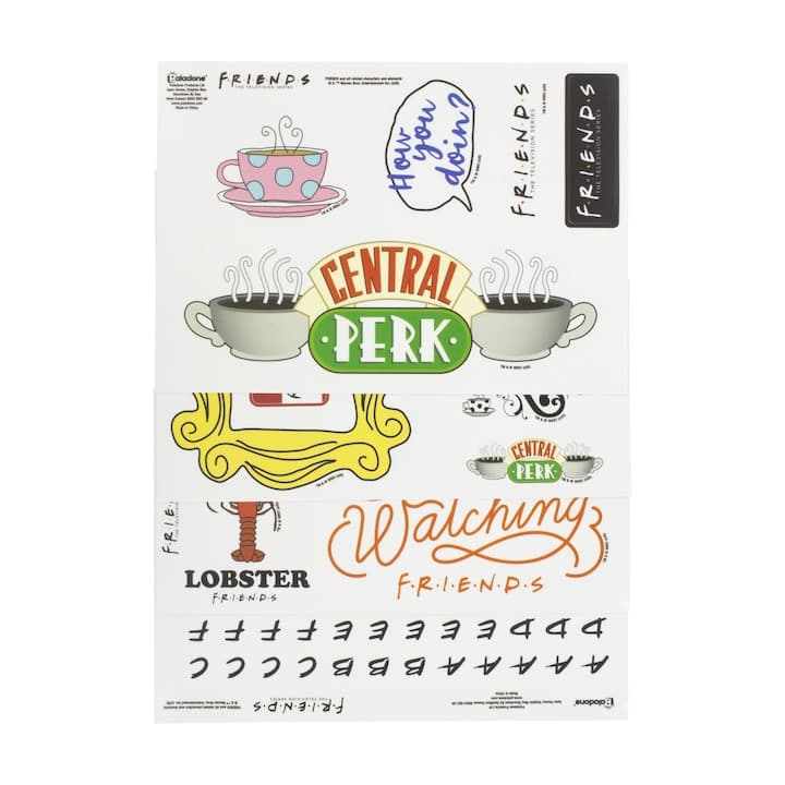 Set de pegatinas Friends (recogida en tienda gratuita)