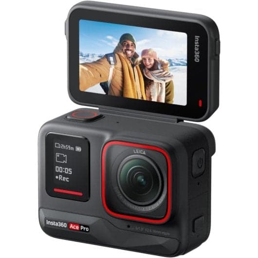 Insta360 Ace Pro - Cámara Deportiva Gran Angular 8K Sensor 1/1.3" Leica Pantalla Abatible 2.4"