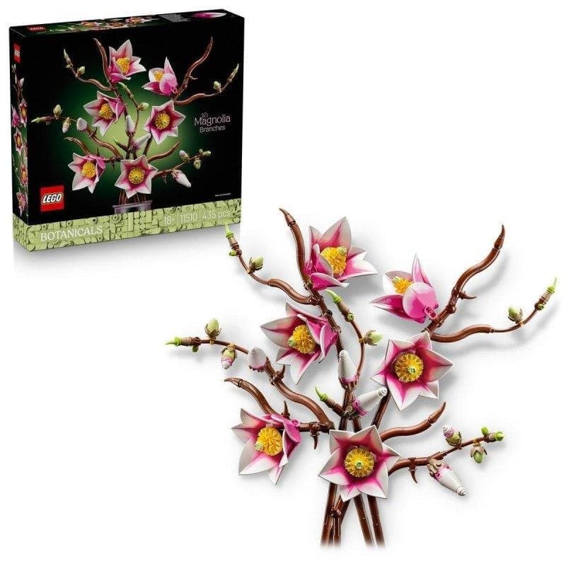 Set de Construcción LEGO 11510 Botanicals Ramas de Magnolia (435 Piezas)