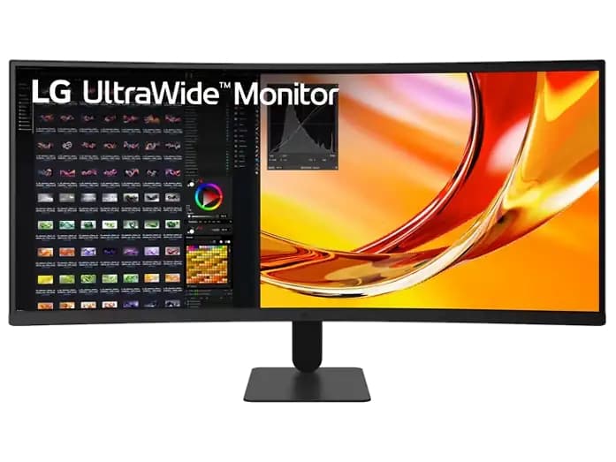Monitor Curvo LG UltraWide 34U601B-B 34" WQHD (1800R | 120 Hz | 5 ms | Panel VA | AMD FreeSync Premium | Estabilizador de Negros | Negro)