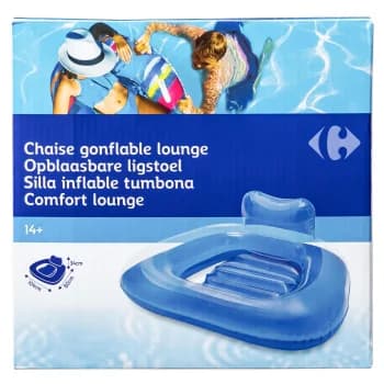 Flotador Asiento Hinchable 104x80 cm Carrefour