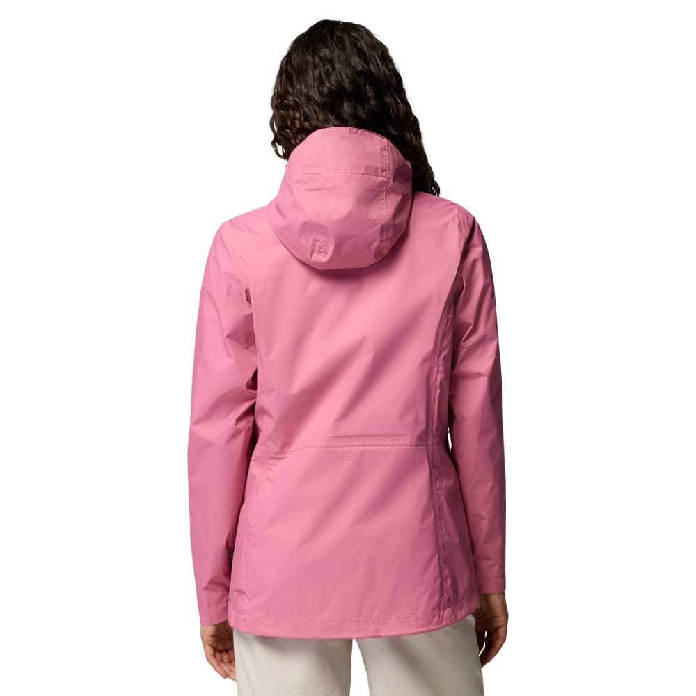 Chaqueta impermeable de mujer Pouring Adventure III Columbia - Rosa
