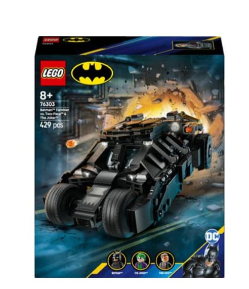 LEGO DC Batman 76303 Tumbler de Batman vs. Two-Face y The Joker