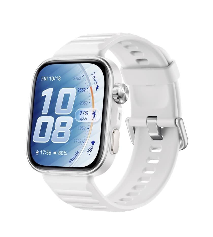 Smartwatch Huawei Watch Fit 5 Pro Blanco (pantalla AMOLED 1.92", caja 48.77mm, correa 20mm, batería 7 días, multideporte, salud, colores)