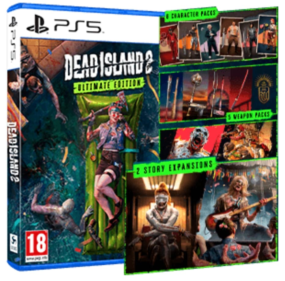 PS5 - Dead Island 2 Ultimate Edition (DLCs en disco) / Recogida en tienda gratuita
