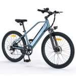 Bicicleta Eléctrica HillMiles MileTrail, 250W, Suspensión Delantera, 7 Velocidades