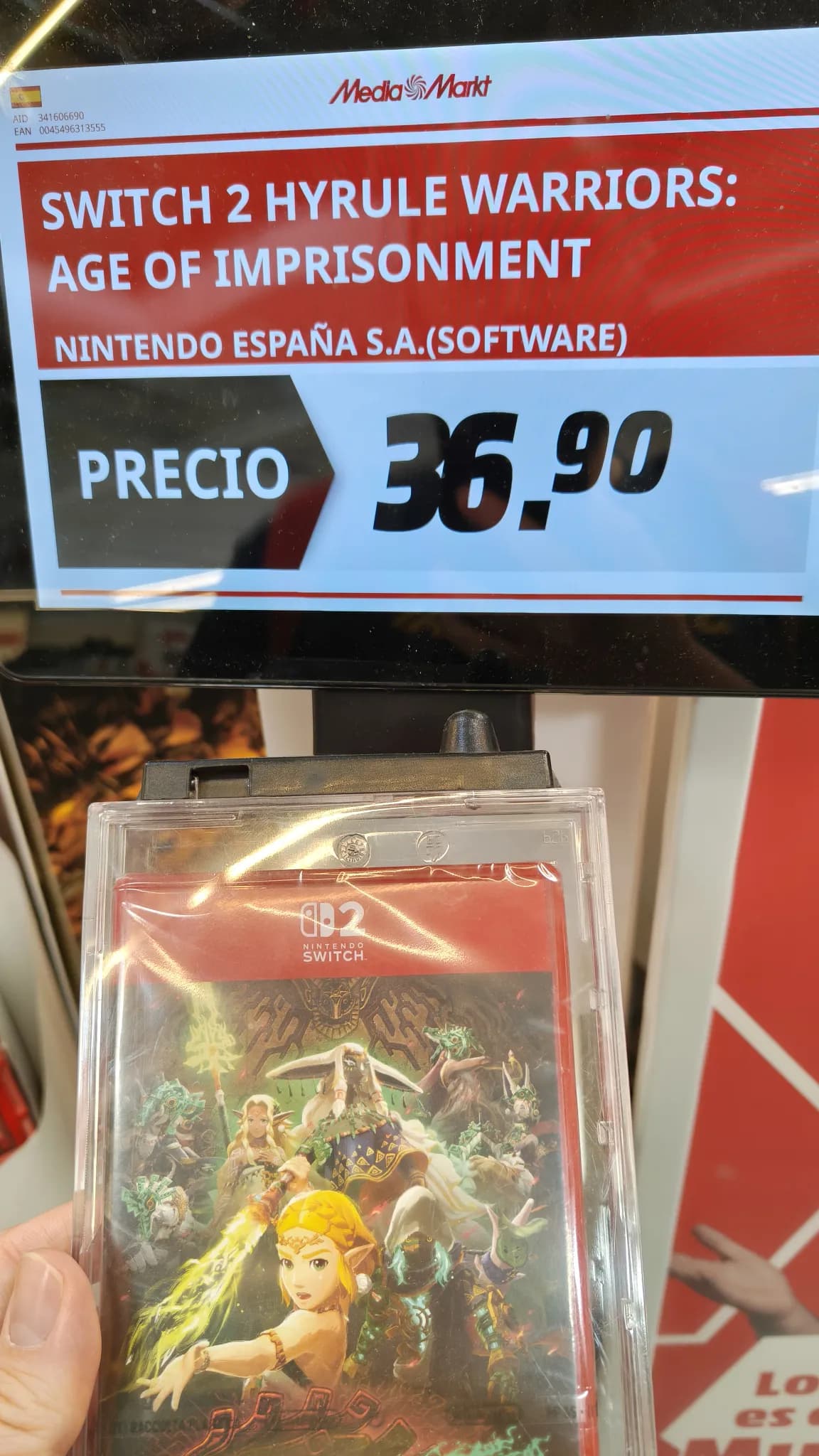 Hyrule Warriors: La Era del Destierro - Nintendo Switch 2 (Mediamarkt Mijas - Málaga)