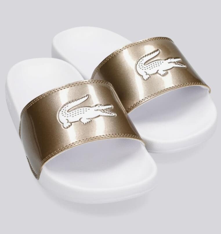 Chanclas Lacoste Serve Slide - Mujer