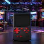 Mini Consola Retro Portátil Gaminja (400 juegos en 1) con Pantalla 3.0" + Salida TV