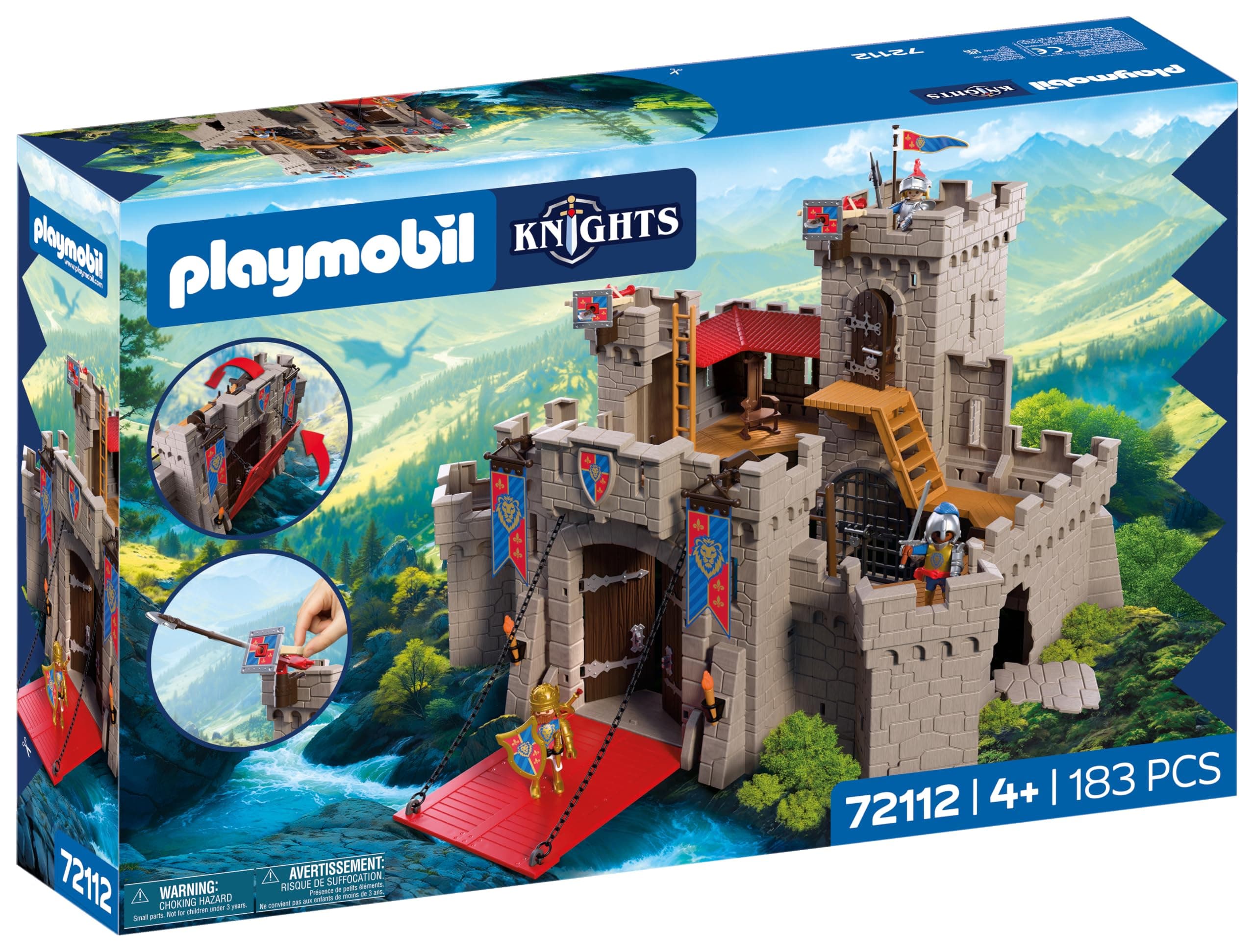 PLAYMOBIL Knights - Gran Castillo Caballeros León